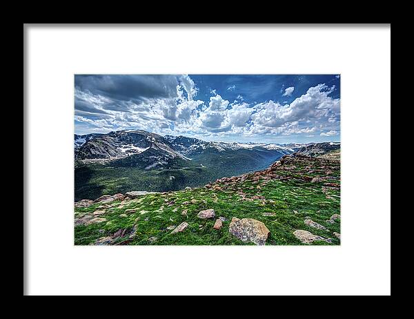Colorado Framed Print featuring the photograph Rocky Mountain National Park II by David Thompsen