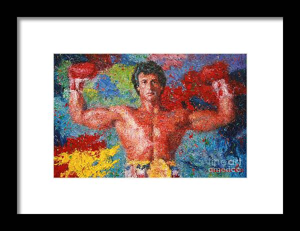 Rocky Victory - Rocky 3 Framed Print by Bill Pruitt - Fine Art America