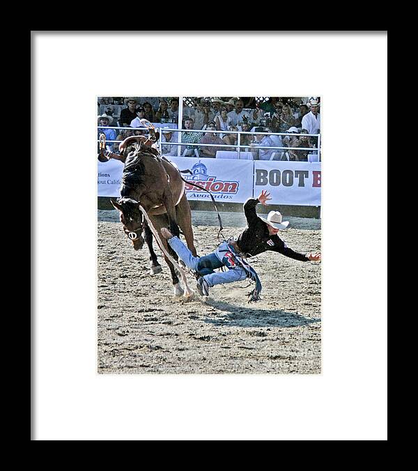 Rodeo Framed Print featuring the photograph Rodeo 4 by Tom Griffithe