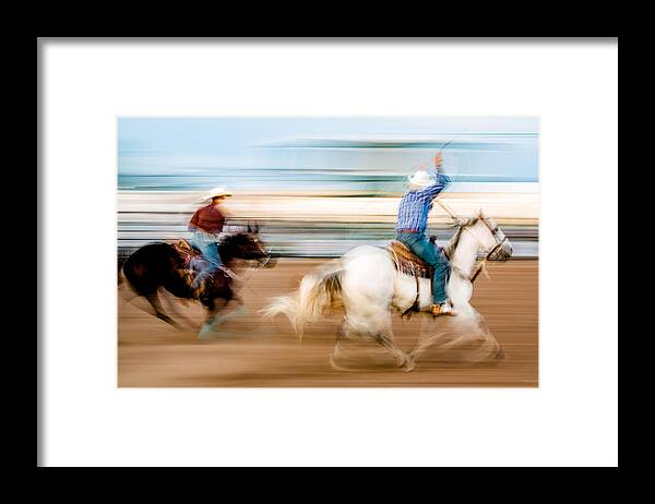 Rodeo Framed Print featuring the photograph Rodeo Dreams by Todd Klassy