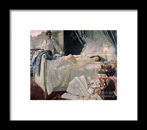 Gervex Framed Print featuring the painting Rolla by Henri Gervex