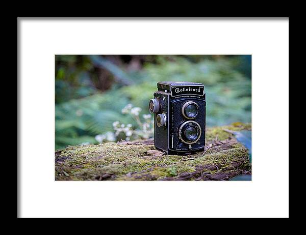 Rollei Framed Print featuring the photograph Rolleicord TLR by Keith Hawley
