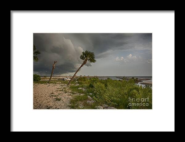 Storm Framed Print featuring the photograph Rollin' in by Brian Wright