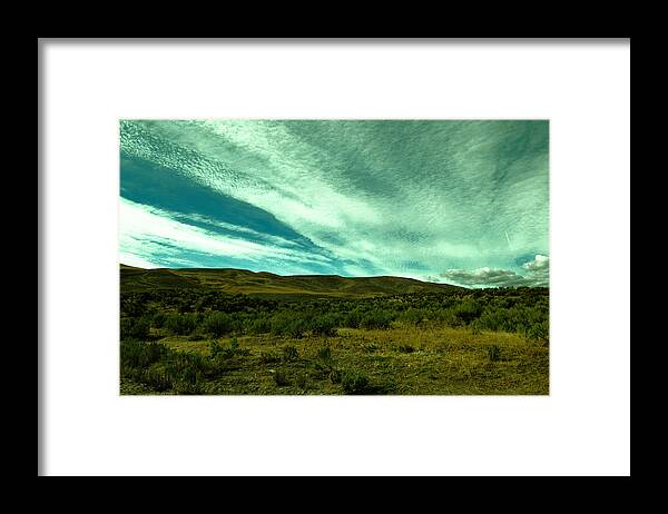 Hills Framed Print featuring the photograph Rolling hills by Jeff Swan