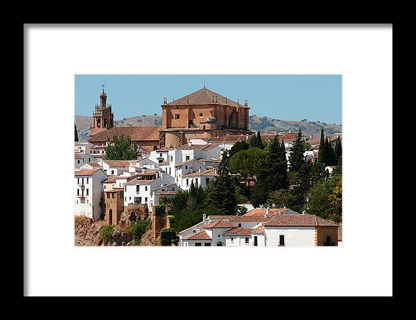 Spain Framed Print featuring the photograph Ronda. Andalusia. Spain by Jenny Rainbow