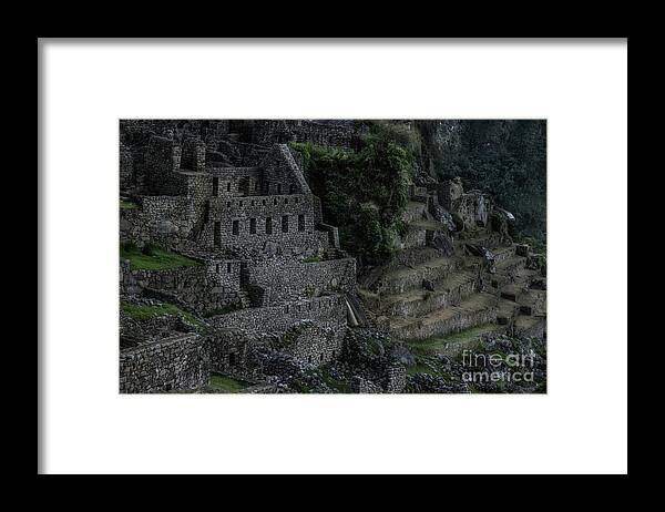 Rooms To Let Inca Style Framed Print featuring the digital art Rooms to Let Inca Style by William Fields