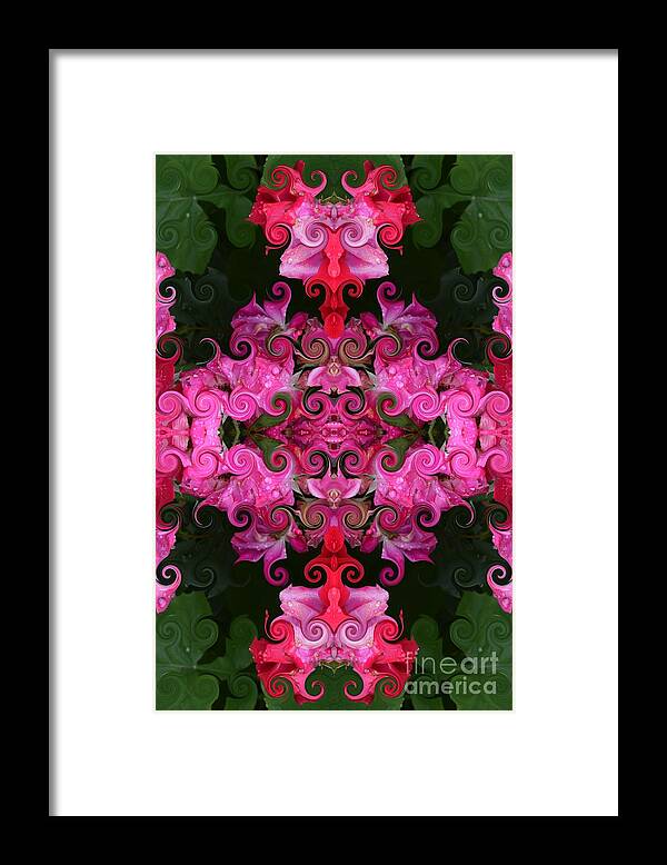 Rose Framed Print featuring the photograph Rose Abstract by Beverly Shelby