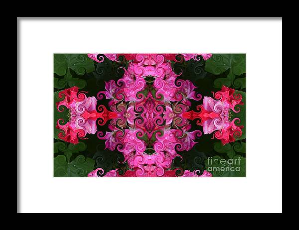 Rose Framed Print featuring the photograph Rose Abstract Two by Beverly Shelby