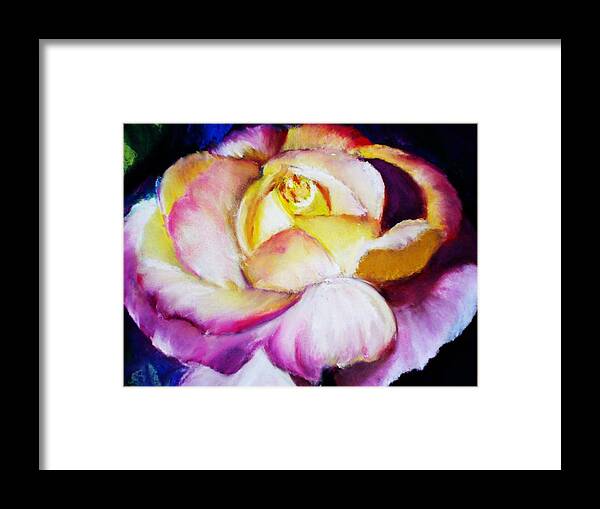 Rose Framed Print featuring the print Rose by Melinda Etzold