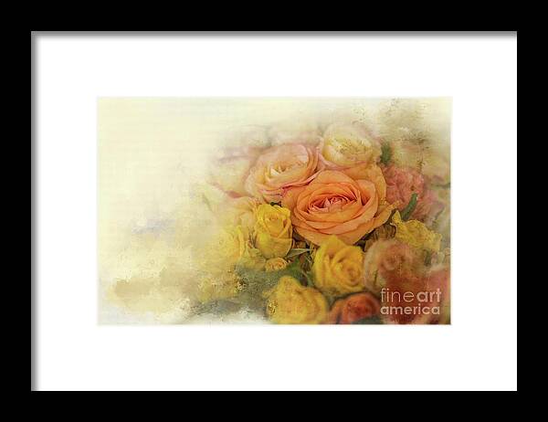 Roses Framed Print featuring the photograph Roses for Mother's Day by Eva Lechner