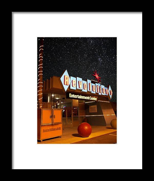 Revolutions Framed Print featuring the photograph Route 66 - Revolutions by Glenn McCarthy Art and Photography