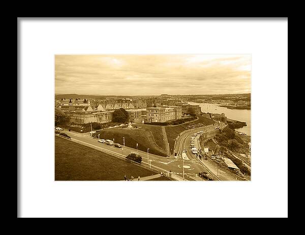 Royal Citadel Framed Print featuring the photograph Royal Citadel Plymouth by Chris Day