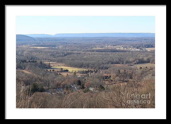 New Jersey Framed Print featuring the photograph Rt 80 Scenic Ovelook Allamuchy 1 by Christopher Lotito