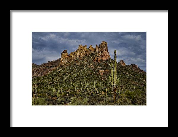 Arizona Framed Print featuring the photograph Rugged Edges by Saija Lehtonen