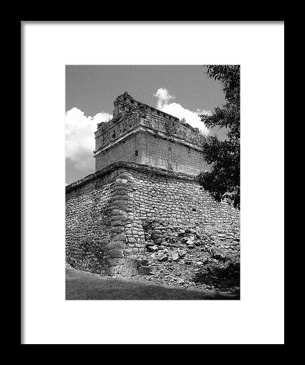 Ruins Framed Print featuring the photograph Ruins at Chichen Itza 2 by Frank Mari