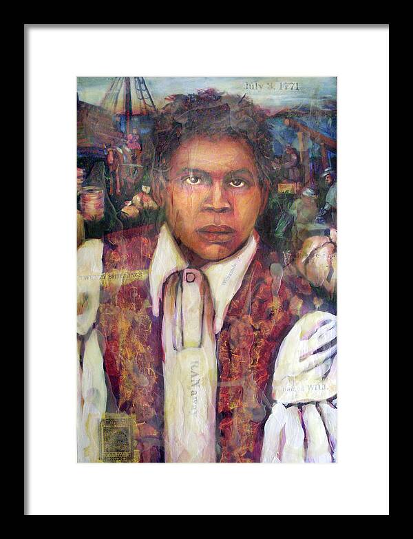 Acrylic Framed Print featuring the mixed media Runaway Will by Cora Marshall
