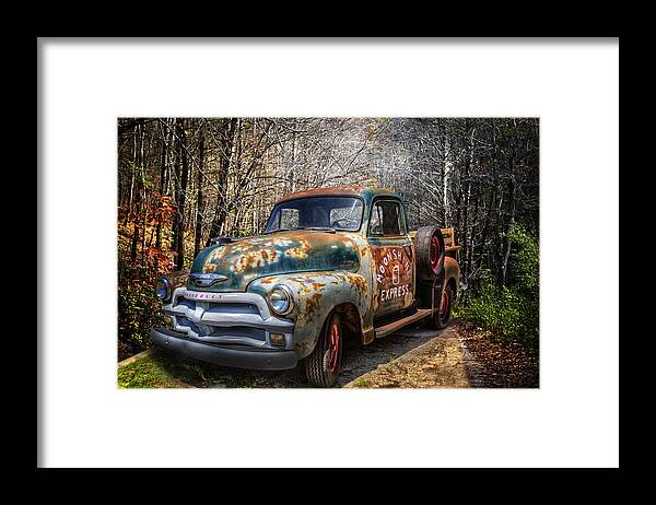 1950s Framed Print featuring the photograph Running Moonshine by Debra and Dave Vanderlaan