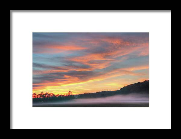 Missouri Framed Print featuring the photograph Rural Missouri Sunrise by Harold Rau