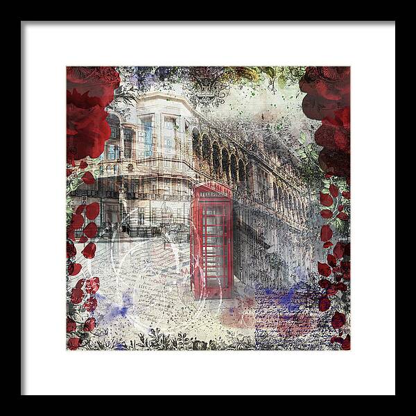 London Framed Print featuring the photograph Russell Square by Nicky Jameson