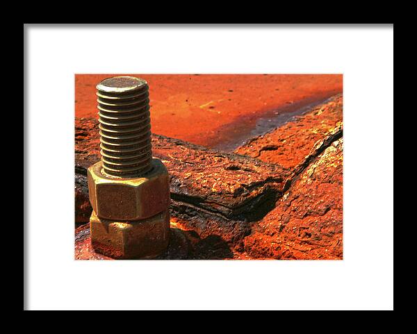 Rust Framed Print featuring the photograph Rust by Robert Och