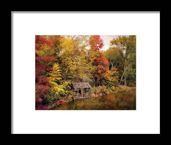Autumn Framed Print featuring the photograph Rustic Splendor by Jessica Jenney