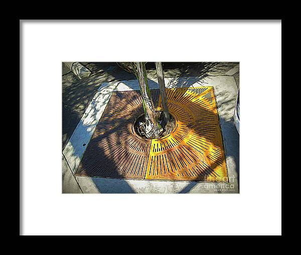 Mona Stut Framed Print featuring the photograph Rusty Metal by Mona Stut