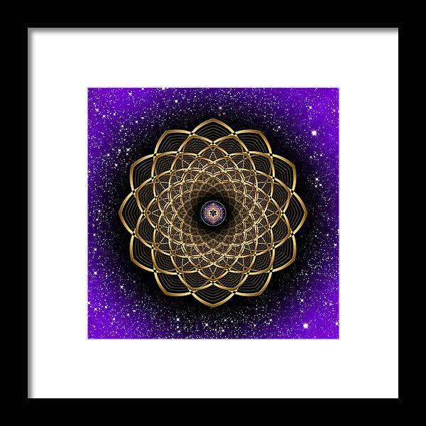 Endre Framed Print featuring the photograph Sacred Geometry 473 by Endre Balogh
