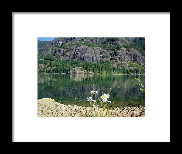 Mountain Framed Print featuring the photograph Sacred Space by 'REA' Gallery