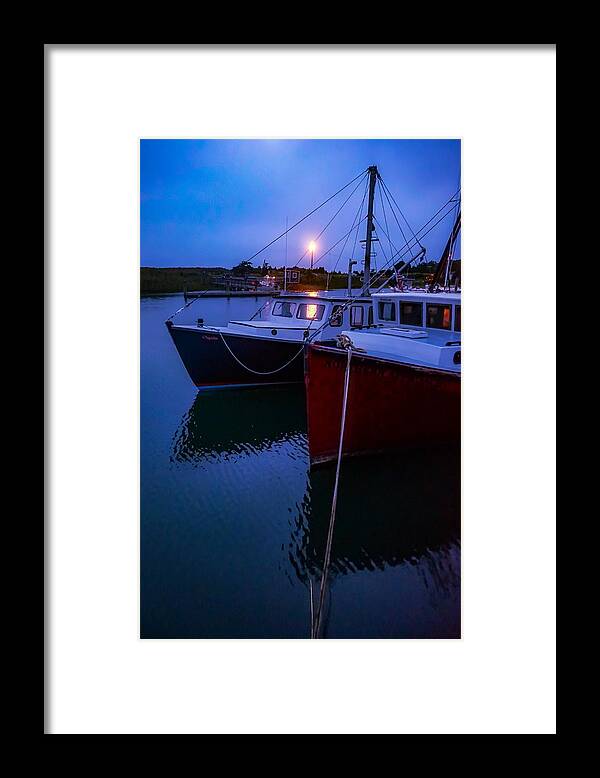  Framed Print featuring the photograph Safe Harbor by Kendall McKernon