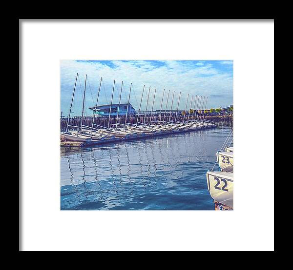Sailboat Framed Print featuring the photograph Sailboat Classes by Farol Tomson
