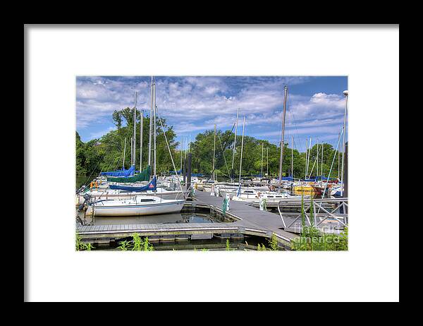 Sailboat Framed Print featuring the photograph Sailboats by Rod Best