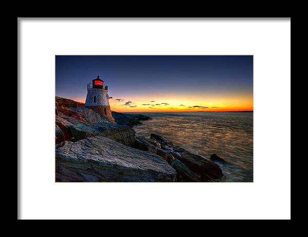 Castle Hill Framed Print featuring the photograph Sailors Delight by Neil Shapiro