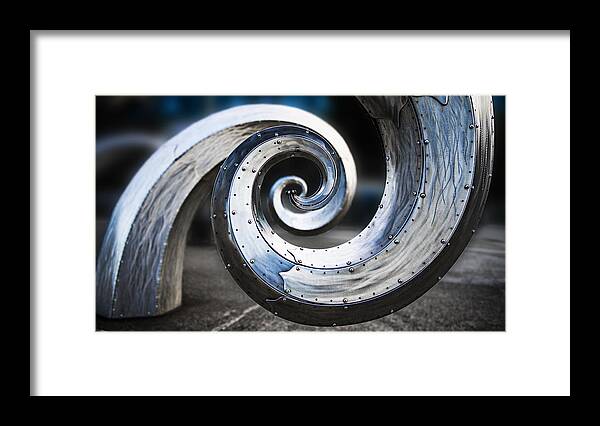 Junk Framed Print featuring the photograph Salmon Waves by Pelo Blanco Photo