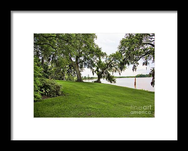 Landscape Framed Print featuring the photograph Salt Mine Reminder Accident Louisiana by Chuck Kuhn