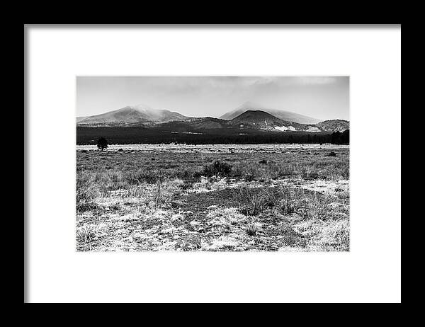 Arizona Framed Print featuring the photograph San Francisco Mountains 2 by Ben Graham