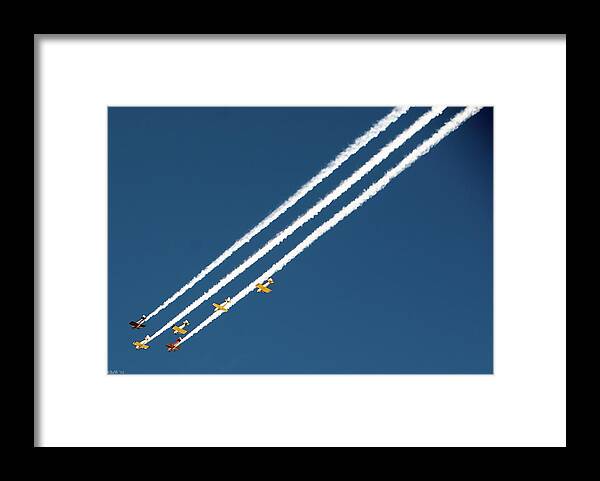 Planes Framed Print featuring the photograph San Juan Aces by Kevin Munro
