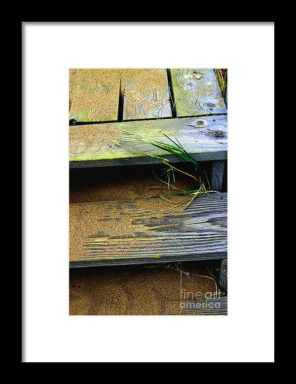 William Meemken Framed Print featuring the photograph Sand and Steps by William Meemken