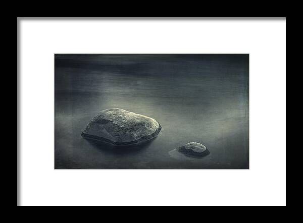 Scott Norris Photography Framed Print featuring the photograph Sand and Water by Scott Norris