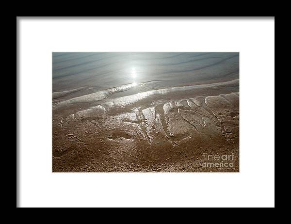 Florida Framed Print featuring the photograph Sand Art No. 15 by Todd Blanchard