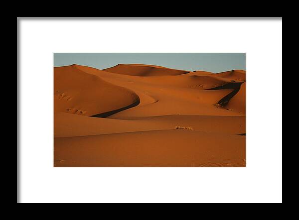 Laurie Lago Rispoli Framed Print featuring the photograph Sand in Motion by Laurie Lago Rispoli