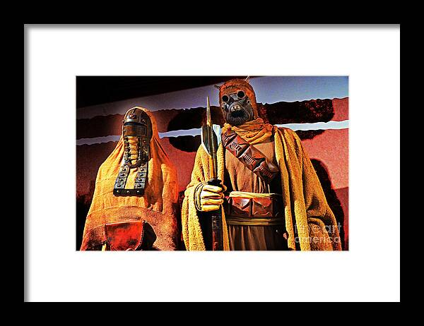 Sand People Framed Print featuring the photograph Sand People by Frank Larkin