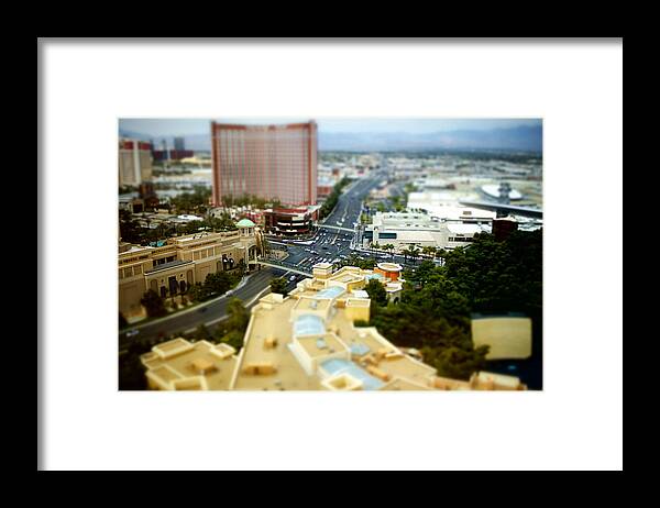 Sands Ave Framed Print featuring the photograph Sands and The Strip by The Ecotone