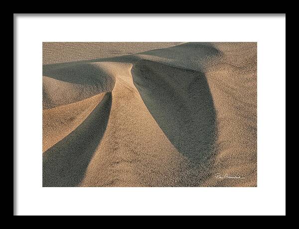 Sand Framed Print featuring the photograph Sands of Jockey's Ridge 1389 by Dan Beauvais