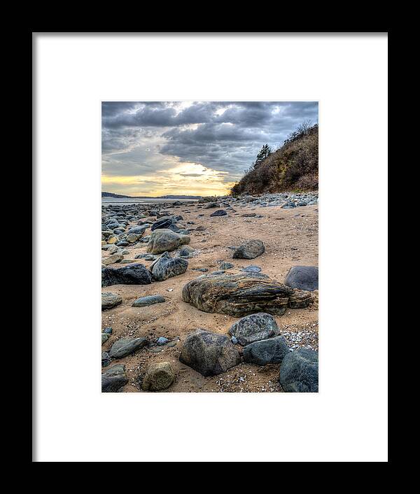 Dave Thompsen Photography Framed Print featuring the photograph Sandy Point by David Thompsen