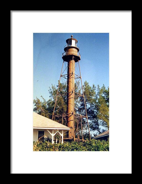Landscape Photographs Framed Print featuring the photograph Sanibel Island Light by Frederic Kohli