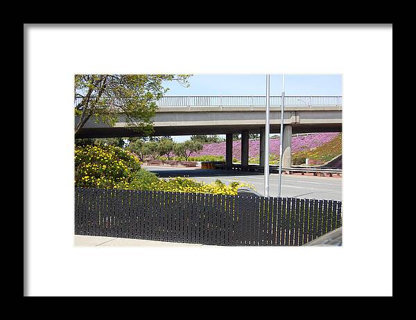 Springtime Framed Print featuring the photograph Santa Clara Highways by Carolyn Donnell