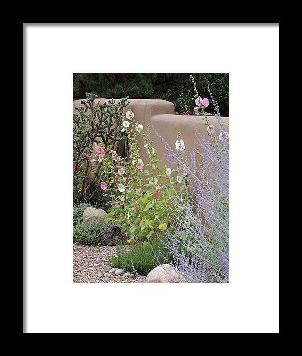 Old Framed Print featuring the photograph Sante Fe Blooms by Gordon Beck