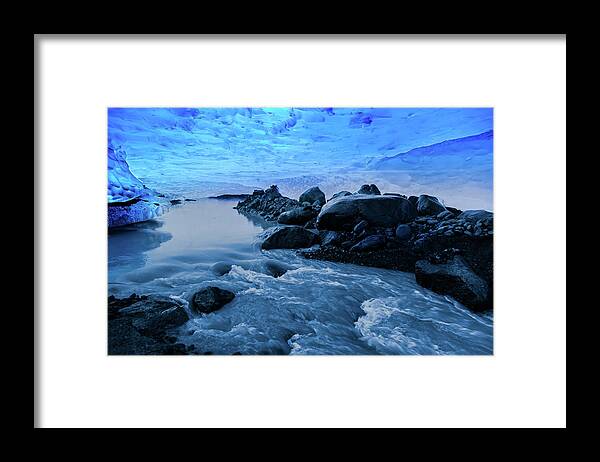 Landscape Framed Print featuring the photograph Sapphire Palace 2 by Ryan Weddle