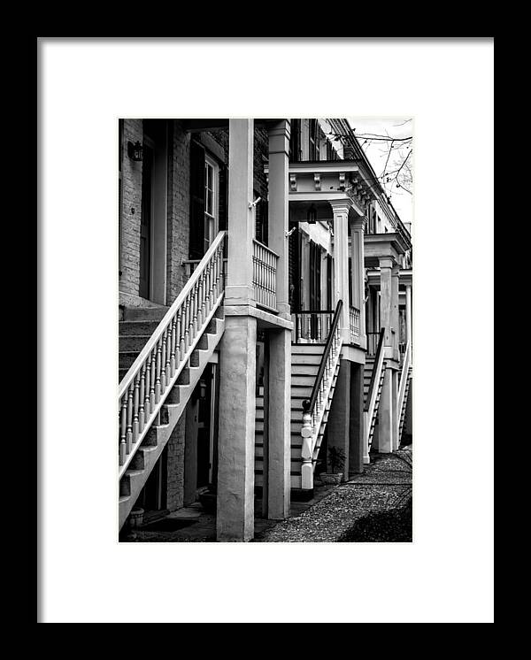 Savannah Framed Print featuring the photograph Savannah Architecture 2 by Matt Hammerstein