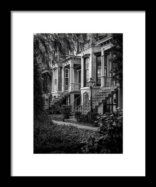 Savannah Framed Print featuring the photograph Savannah Architecture 5 by Matt Hammerstein
